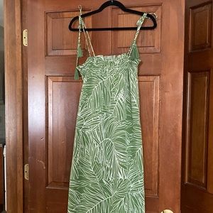 Lost and Wander tropic maxi dress size small